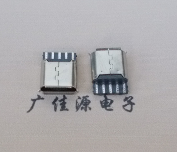 河源Micro USB5p母座焊线 前五后五焊接有后背