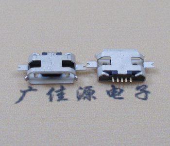 河源MICRO USB 5P接口 沉板1.2贴片 卷边母座