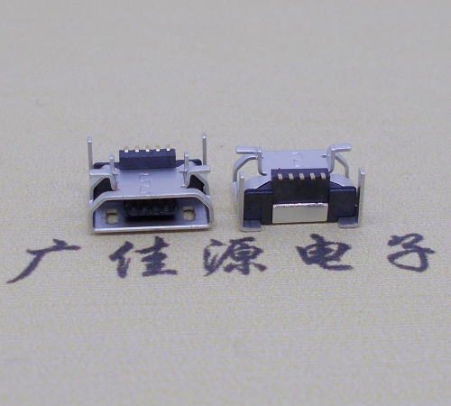 河源Micro USB 5S B Type -垫高0.9前贴后插
