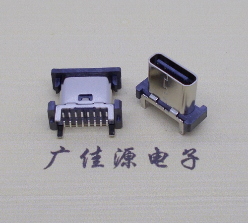 河源立贴type-c16p母座长H=8.8mm